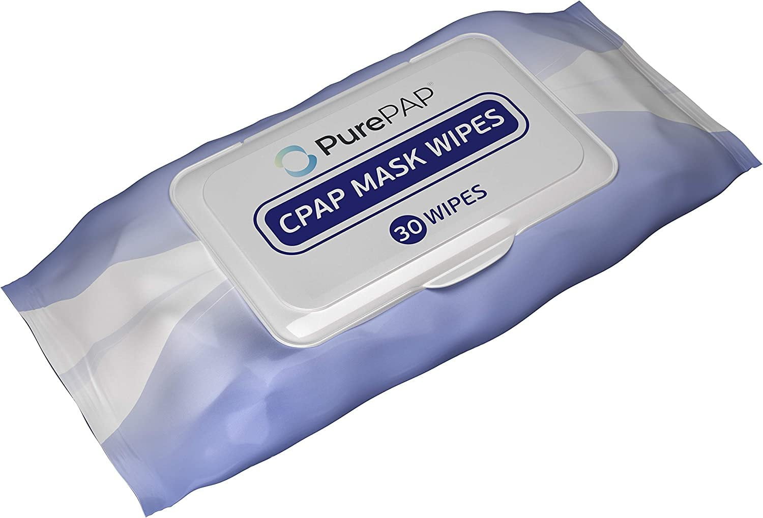 PurePAP CPAP Cleaning Wipes 30 Wipes 100 Cotton Sheets AlcoholFree CPAP wipes Natural
