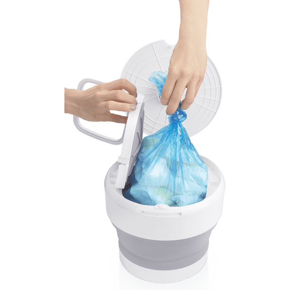 PurePail Classic Diaper Pail, White