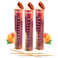thumbnail image 1 of PurePix Premium Flavored Toothpick - Extra Thick Boosting Flavored Toothpicks with Lobelia to Help Quit Smoking - Oral Fixation - Nicotine Free - Natural (Juicy Peach 3 Pack), 1 of 7