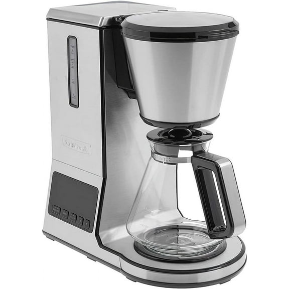 PurePrecision 8 Cup Pour-Over Coffee Brewer, Silver