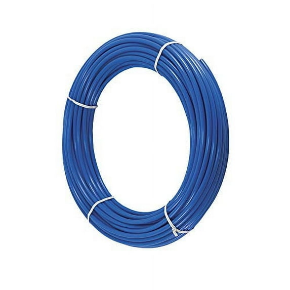 PureSec Blue 1/4 Inch RO Tubing Quarter inch PE Tubing NSF Certified CCK Tubing at 70°F-120PSI to 150°F-60PSI(100 Feet)