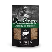 PureSnacks Beef Freeze Dried Dog Treats, 1 Ingredient, 14.4oz