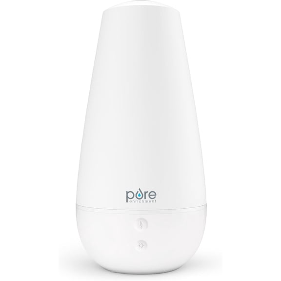 PureSpa XL 3-in-1 Cool Mist Humidifier, Essential Oil Diffuser & Mood Light - 2L Tank Provides Powerful Coverage up to 350 sq ft in Bedroom, Office Large Rooms