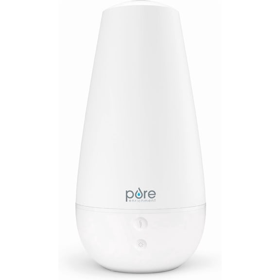 PureSpa XL 3-in-1 Cool Mist Humidifier, Essential Oil Diffuser & Mood Light - 2L Tank Provides Powerful Coverage up to 350 sq ft in Bedroom, Office Large Rooms