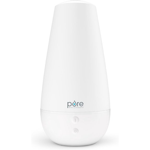 PureSpa XL 3-in-1 Cool Mist Humidifier, Essential Oil Diffuser & Mood Light - 2L Tank Provides Powerful Mist Coverage up to 350 sq ft in Bedroom, Office & Large Rooms