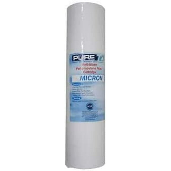 PureT (GCB0987020) 9-7/8"x2.5" Spun Polypropylene Sediment 20 Micron Filter