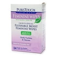 thumbnail image 1 of PureTouch Flushable Feminine Wipes, 24 Ct, 1 of 2