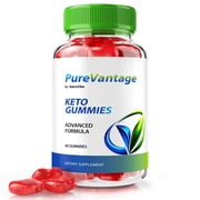 PureVantage   Keto ACV Daily Formula with a Clean, Natural Blend to Support Fitness Goals, Steady Energy & an Active Lifestyle | Great-Tasting, Easy-to-Chew 60 Gummies