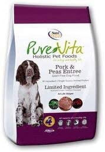 PureVita Grain Free Limited Ingredient Pork & Peas Recipe Dry Dog Food