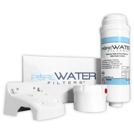 PureWater Regular KQ8 Water Filter Kit for Keurig Commercial Brewers B150, B150P, K150, K150P, B155, K155, K3000, K3000SE, B3000, B3000SE, K3500, K4000