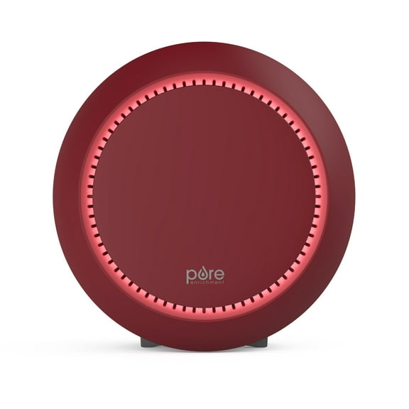 PureZone Halo True HEPA Air Purifier - Red