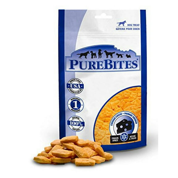 Purebites Cheddar Cheese For Dogs, 16.6Oz / 470G - Super Value Size