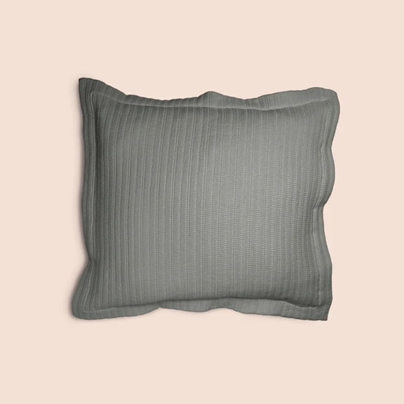 Purecare Dr. Weil Ridgeback Cotton Zippered Closure Pillow Sham In Size Euro