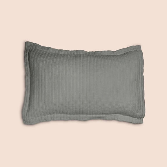 Purecare Dr. Weil Ridgeback Cotton Zippered Closure Pillow Sham In Size King