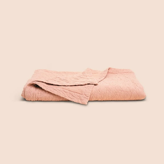 Purecare Dr. Weil Wave Cotton Bedspread Coverlet In Size King / Cal King