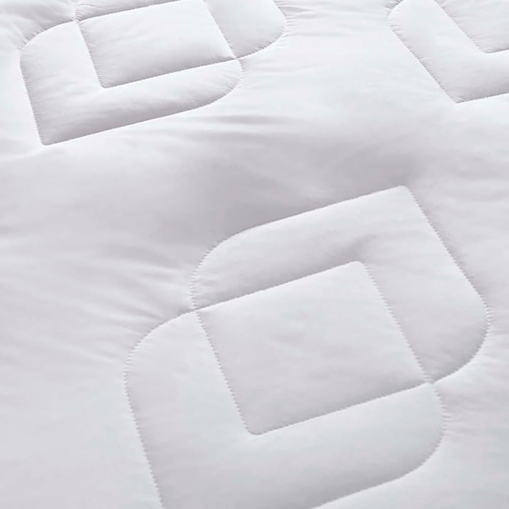 Full White Reversible Microfiber Cooling Duvet Insert