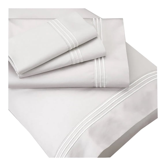 Purecare Premium 100% Supima Cotton Sheet Set White In Size Twin Xl