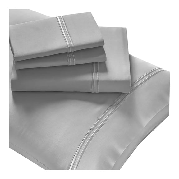 Purecare Premium 100% Tencel Sheet Set Gray In Size Cal King