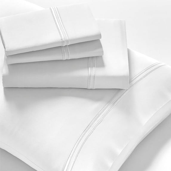 Purecare Premium 100% Tencel Sheet Set Whtie In Size Twin Xl