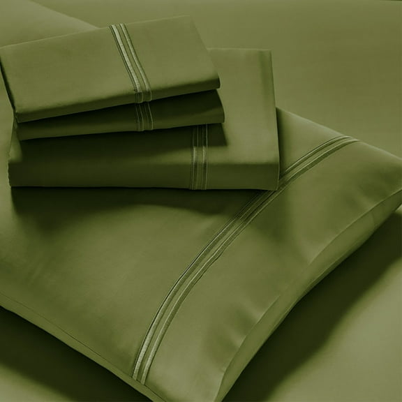 Purecare Soft Touch Tencel Modal Moss Sheets In Twin