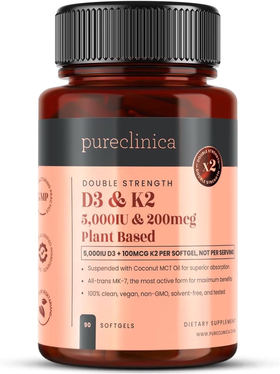 pureclinica double strength glutathione pureclinica 1500mg x 1080 Tablets.