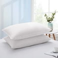 thumbnail image 1 of Puredown 2 Pack White Goose Feather Pillows Medium Firm Standard Size, 1 of 5
