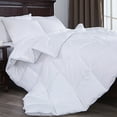 Puredown Down Alternative Comforter, Duvet Insert, White, King Size