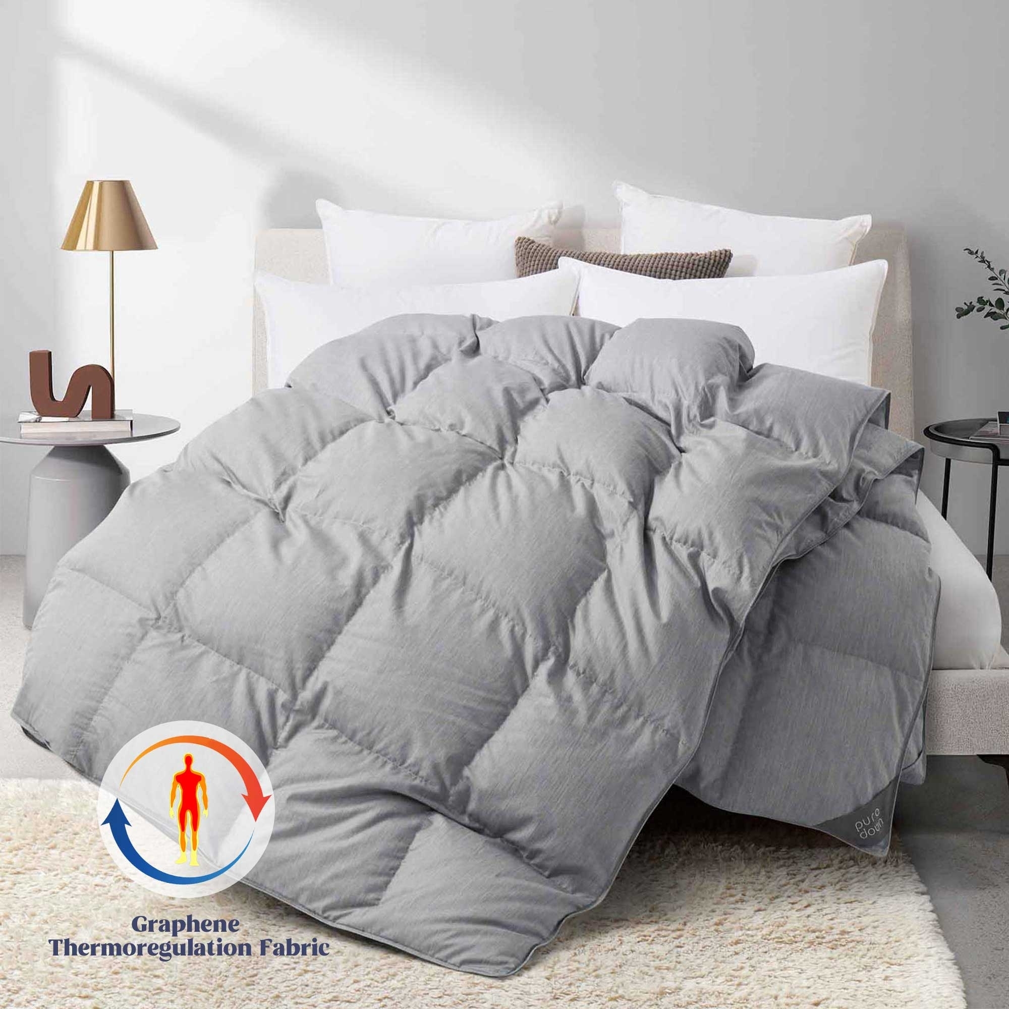 Puredown Graphene Adult Temperature Regulating Heavyweight Down