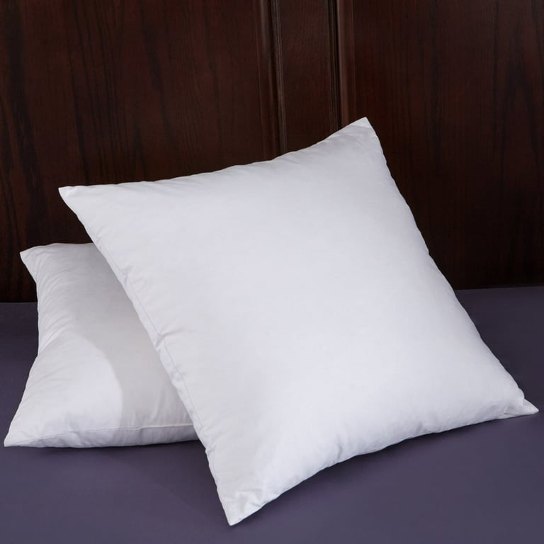 Puredown Feather Pillow Insert Set of 2 - White