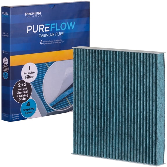 PUREFLOW PC99461X Cabin Air Filter | Fits 2019-2023 Ford Ranger 2.3L; 2019-2022 Ranger 2.5L, 3.2L