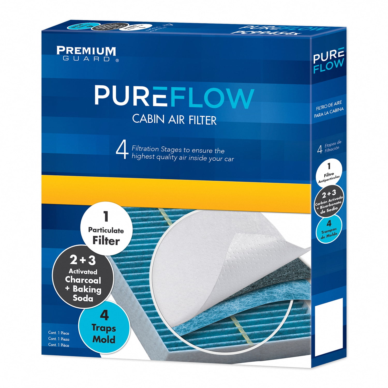 Pureflow Cabin Air Filter PC99594X | Fits 2020 Hyundai Sonata, 2022 Santa  Cruz, Tucson, 2021-22 Elantra, Santa Fe, 2022-23 Ioniq 5, 2021-22 Kia K5