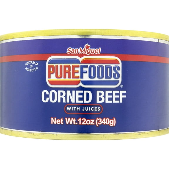 Purefoods Corned Beef with Juices, 12 oz