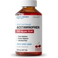 thumbnail image 1 of Puregen Labs Adult Extra Strength Acetaminophen Liquid 500mg/15ml - 8 fl oz - Rapid Burst Pain Reliever/Fever Reducer, Cherry Flavor | Muscle & Joint Pain Relief | Arthritis Pain Relief - 2PK, 1 of 7