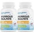 thumbnail image 1 of Puregen Labs Ferrous Sulfate 325 mg - 200 Tablets - 2 Pack, 1 of 6