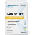 thumbnail image 1 of Puregen Labs Lidocaine 4% Numbing Patch - Maximum Strength | Fast Acting  Relief of Aches | Back, Neck, Shoulders, Elbows and Knees, 1 of 7