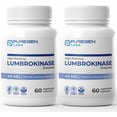 thumbnail image 1 of Puregen Labs Lumbrokinase High Potency Supplement, 60 Vegetarian Capsules, 2PK, 1 of 7