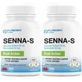 thumbnail image 1 of Puregen Labs Senna-S Natural Vegetable Laxative Plus Stool Softener Dual Action - Senna Plus | Gentle Dependable Overnight Relief of Occasional Constipation - 250 Tablets - 2PK, 1 of 6