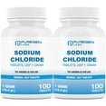 thumbnail image 1 of Puregen Labs Sodium Chloride 1000 mg USP - Electrolytes Replenisher Hydration Drink - 100 Tablets - 2PK, 1 of 8