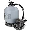 Pureline 19" Above Ground Pool Sand Filter System w/ 1.5 H.P Pump