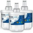 thumbnail image 1 of Pureline Samsung DA29-00003G Filter Replacement, Aqua-Pure Plus, RSG257AARS, RF267AERS, RS22HDHPNSR Refrigerator Water Filter (3 Pack), 1 of 7