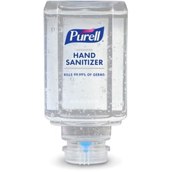 Purell 450 ml Advanced Hand Sanitizer Gel Refill, Clear - Pack of 6