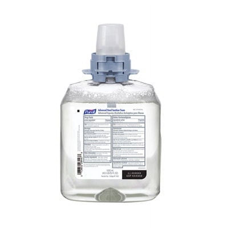 Purell 5192-03 FMX-12 Foam Instant Hand Sanitizer Refill, w/ Moisturizers, 1200 ml