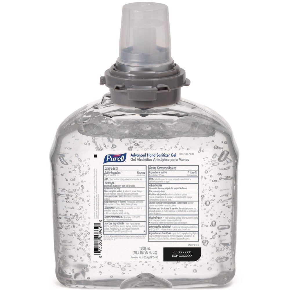 Purell Advanced Ethyl Alcohol Fruity Smell Hand Sanitizer 1,200 mL Refill Bottle 1 Ct