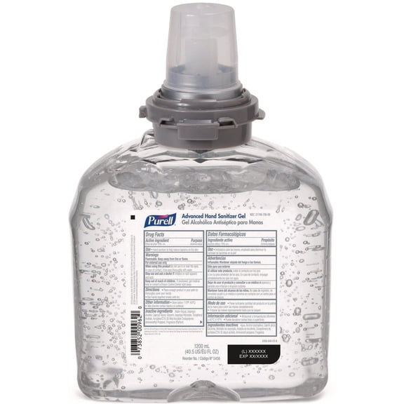 Purell Advanced Ethyl Alcohol Fruity Smell Hand Sanitizer 1,200 mL Refill Bottle 1 Ct