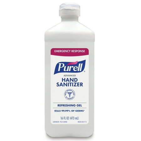Purell Advanced Fresh Scent Gel Hand Sanitizer 16 oz. Bottle
