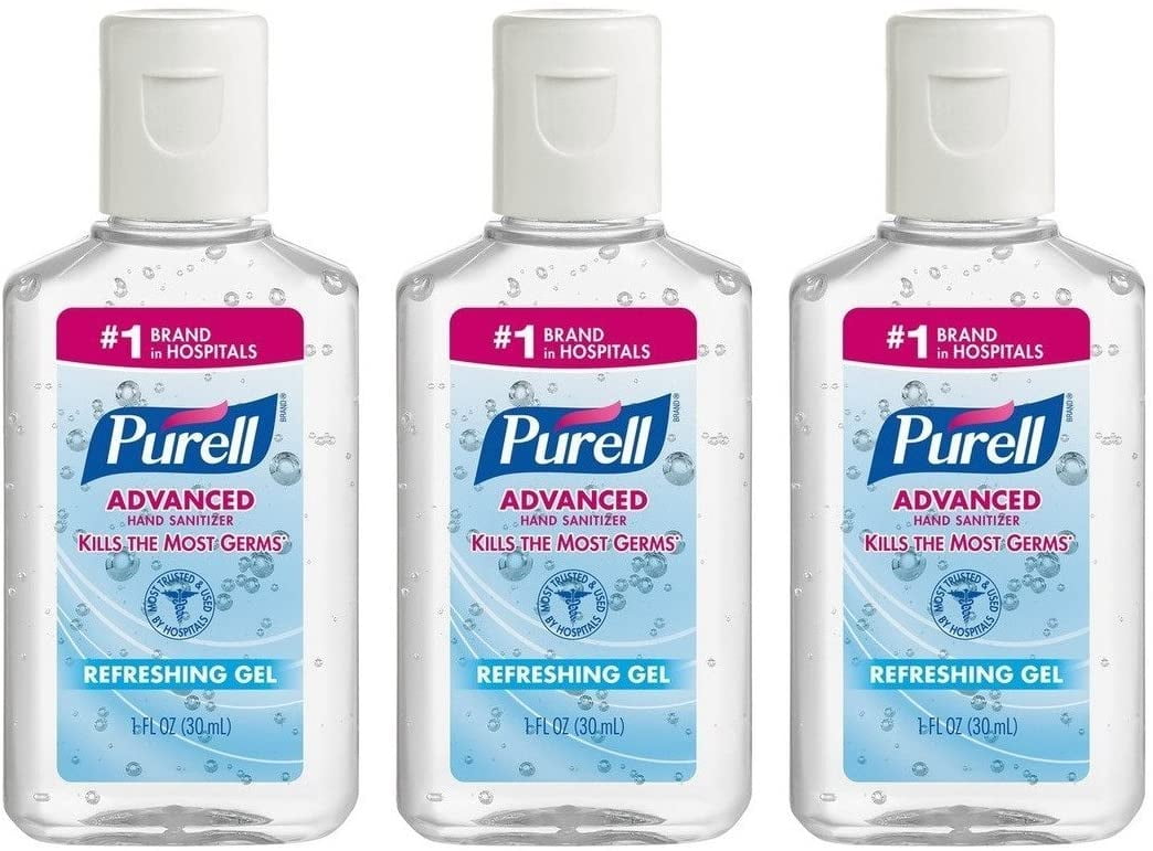 Purell Advanced Hand Sanitizer Gel 1 OZ Travel Size (3)