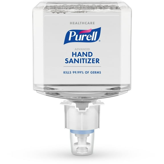 Purell Healthcare Advanced Ethyl Alcohol Scented Hand Sanitizer 1,200 mL Refill Bottle 2 Ct