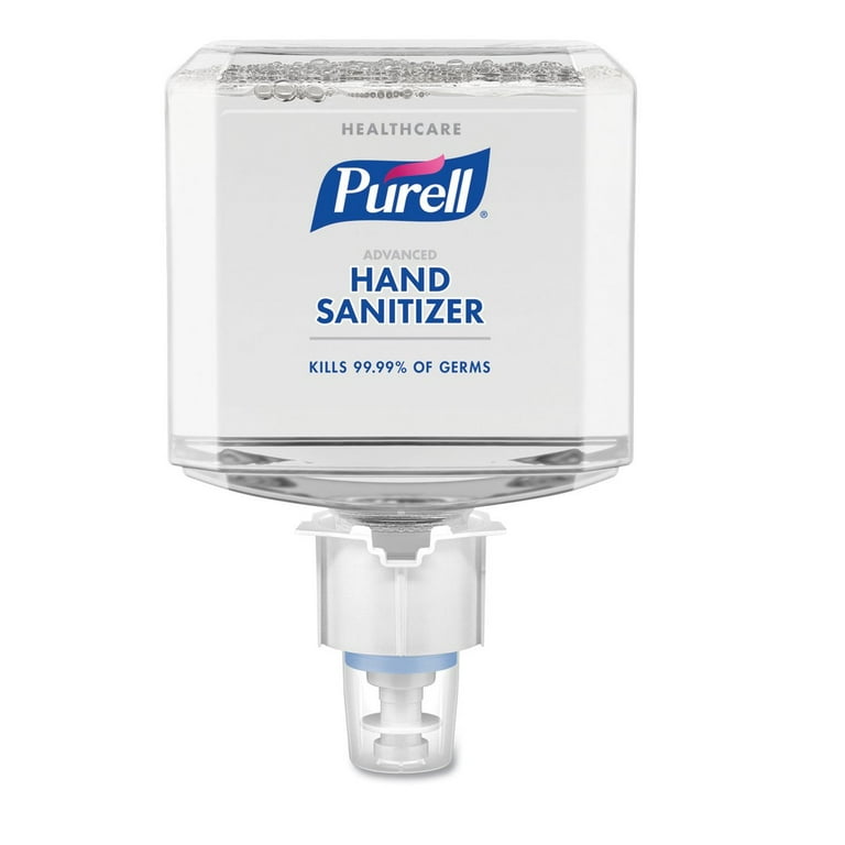 Advanced Hand Sanitizer Foam, For ES4 Dispensers, 1,200 mL Refill, Refreshing Scent, 2/Carton Advanced Hand Sanitizer Foam, For ES4 Dispensers, 1,200 mL Refill, Refreshing Scent, 2/Carton