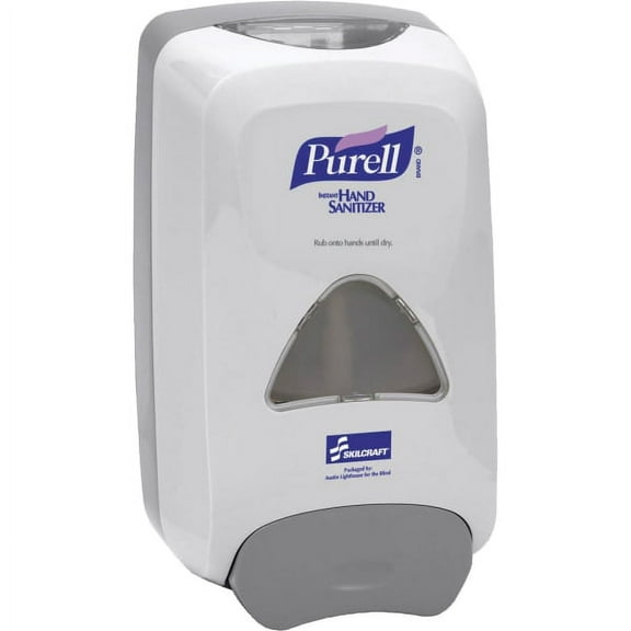 Purell Instant Hand Sanitizer Foam Soap Dispenser, Dove Gray, (AbilityOne 4510-01-551-2867)