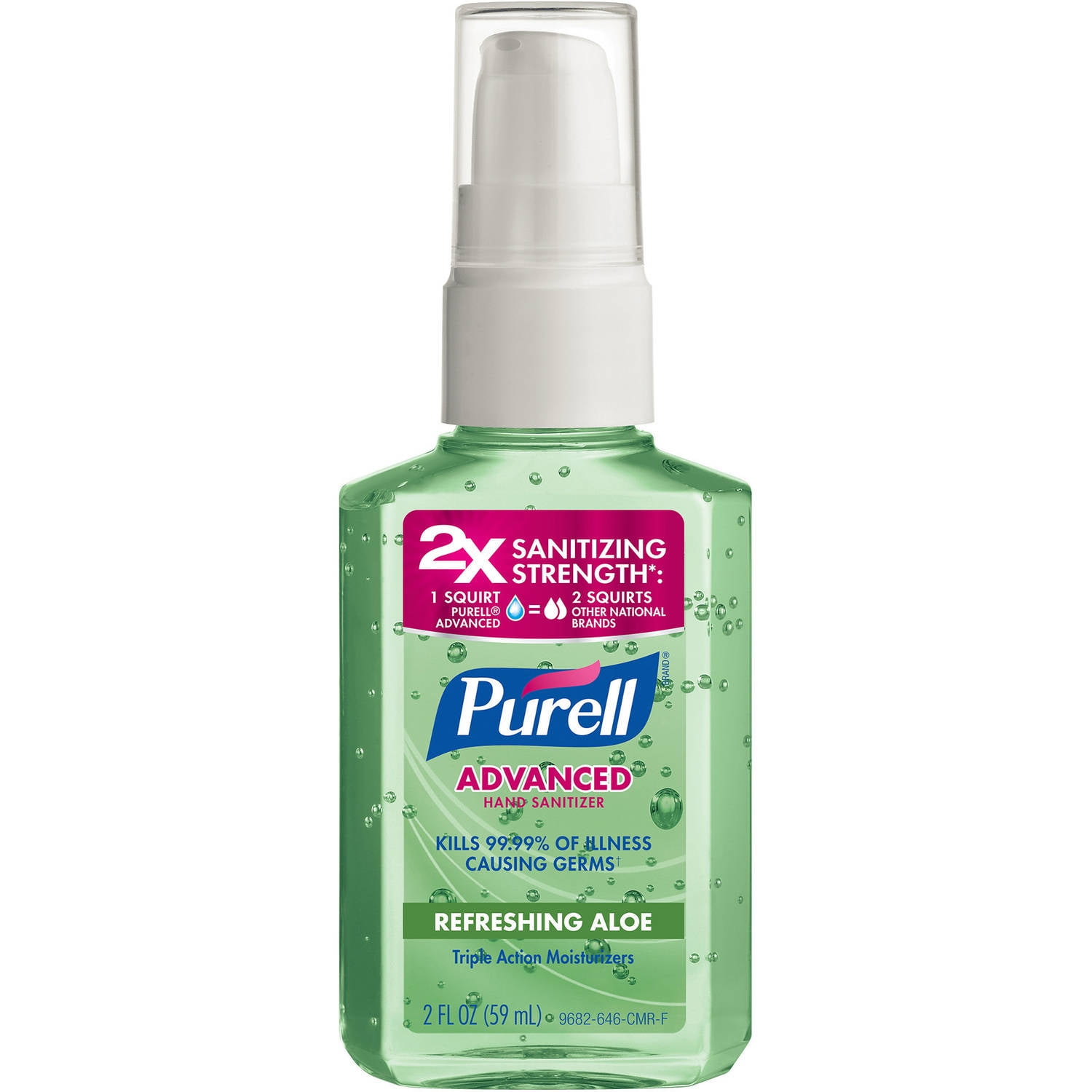Purell Instant Hand Sanitizer With Aloe 2 oz - Walmart.com